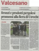 Confcommercio di Pesaro e Urbino - Bronzi e prodotti pergolesi promossi alla fiera di Utrecht